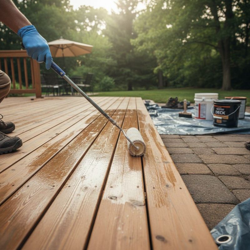 Concrete Deck Sealing in Renton, WA