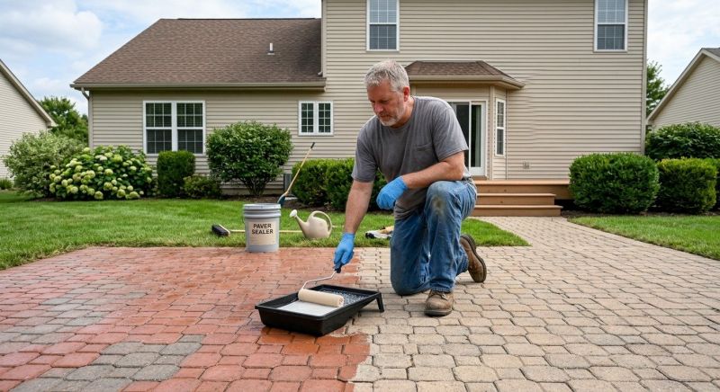 Courtyard Sealing in Kitsap County, WA